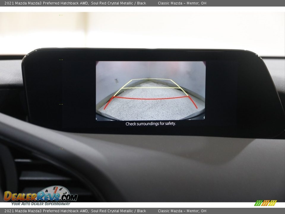 2021 Mazda Mazda3 Preferred Hatchback AWD Soul Red Crystal Metallic / Black Photo #12