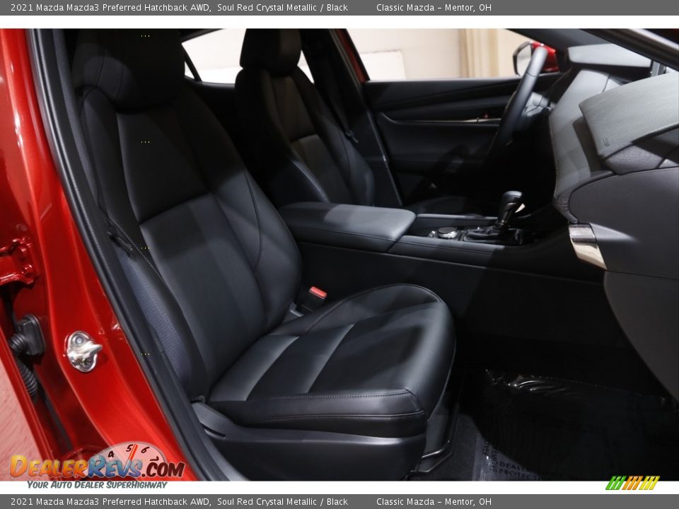 2021 Mazda Mazda3 Preferred Hatchback AWD Soul Red Crystal Metallic / Black Photo #15
