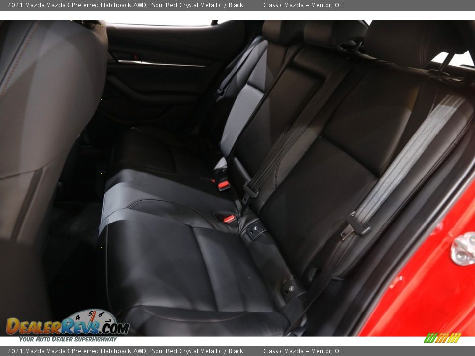 2021 Mazda Mazda3 Preferred Hatchback AWD Soul Red Crystal Metallic / Black Photo #17