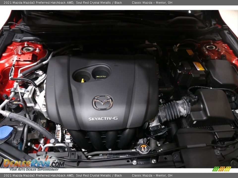 2021 Mazda Mazda3 Preferred Hatchback AWD Soul Red Crystal Metallic / Black Photo #19