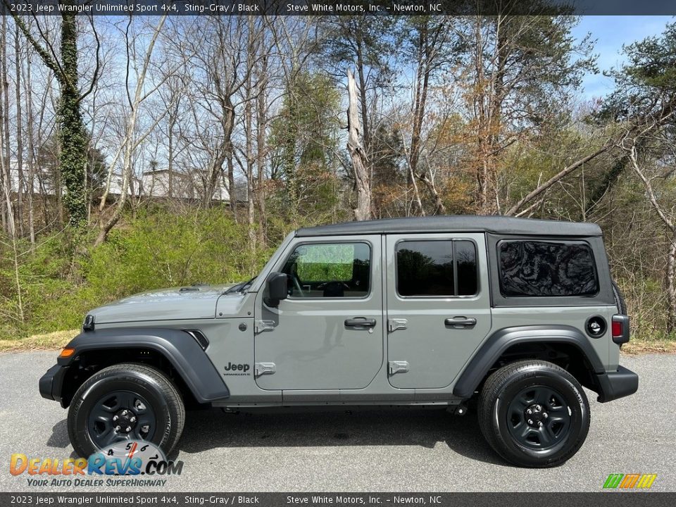 Sting-Gray 2023 Jeep Wrangler Unlimited Sport 4x4 Photo #1