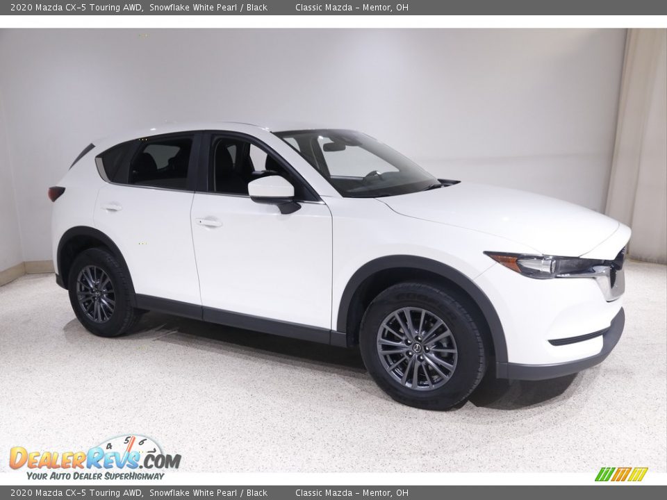 2020 Mazda CX-5 Touring AWD Snowflake White Pearl / Black Photo #1