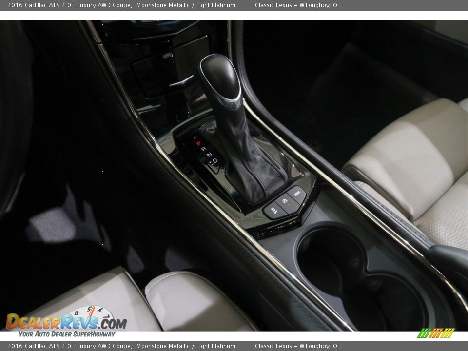 2016 Cadillac ATS 2.0T Luxury AWD Coupe Shifter Photo #15