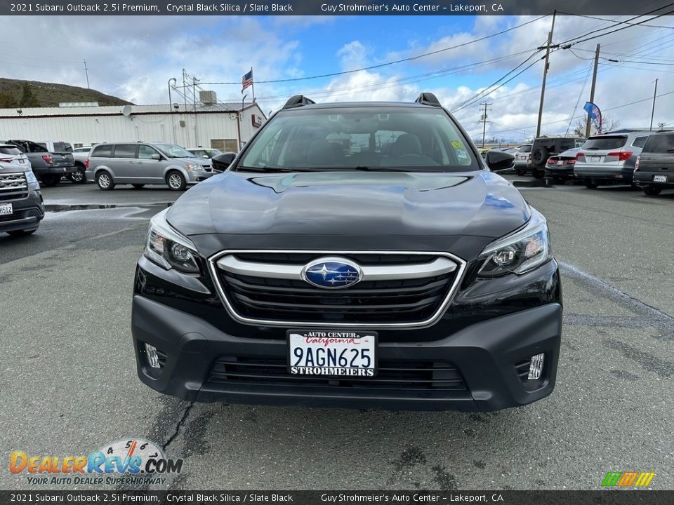 2021 Subaru Outback 2.5i Premium Crystal Black Silica / Slate Black Photo #2