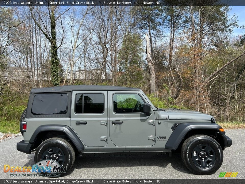 Sting-Gray 2023 Jeep Wrangler Unlimited Sport 4x4 Photo #5