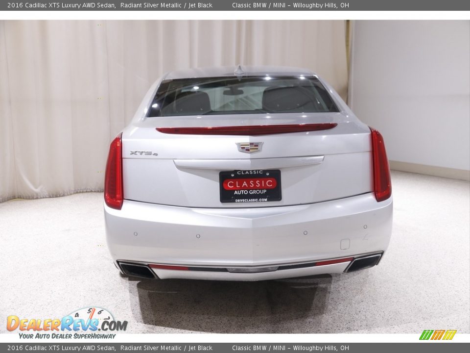 2016 Cadillac XTS Luxury AWD Sedan Radiant Silver Metallic / Jet Black Photo #20