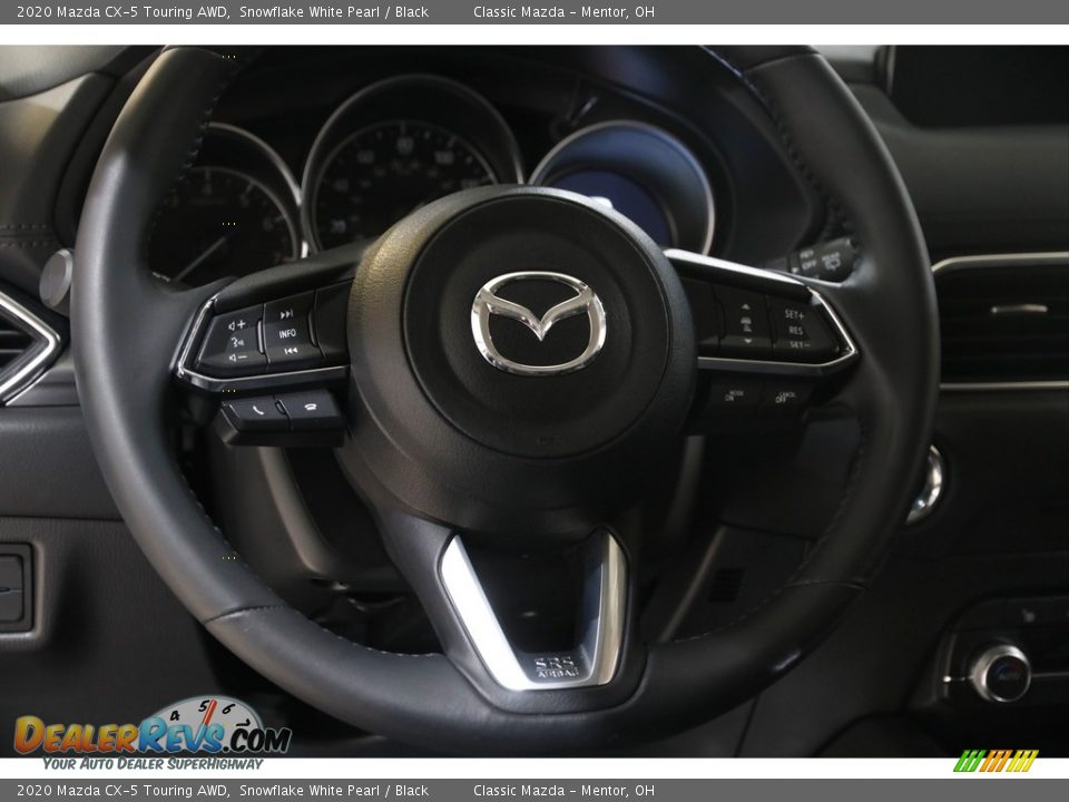 2020 Mazda CX-5 Touring AWD Snowflake White Pearl / Black Photo #7