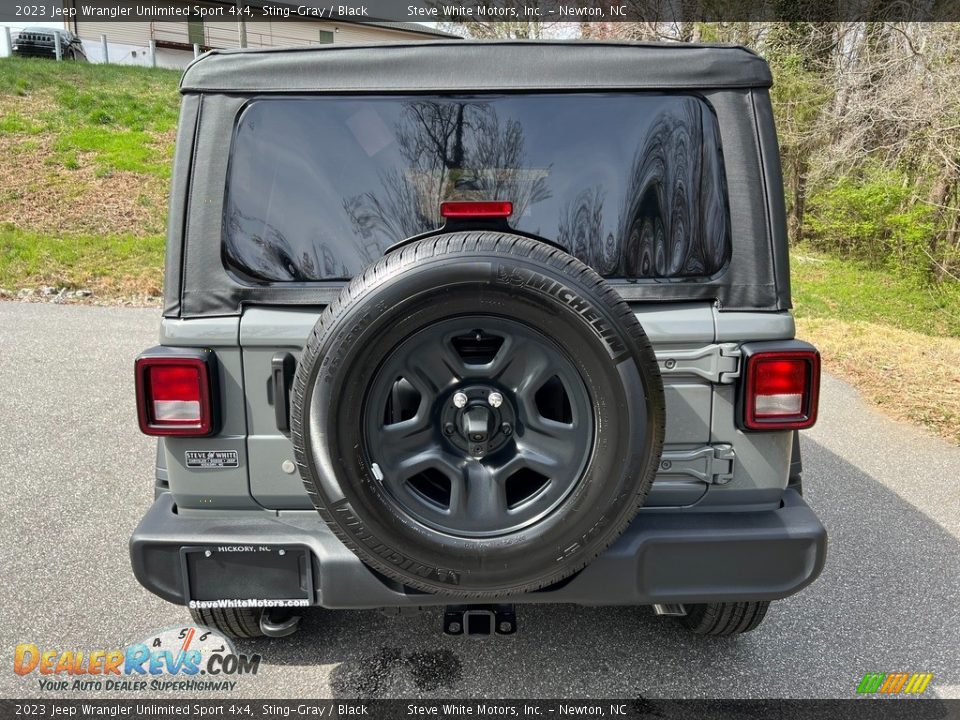 2023 Jeep Wrangler Unlimited Sport 4x4 Sting-Gray / Black Photo #7