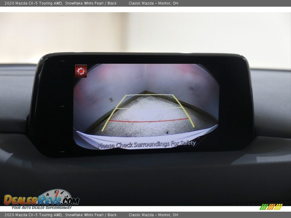 2020 Mazda CX-5 Touring AWD Snowflake White Pearl / Black Photo #12