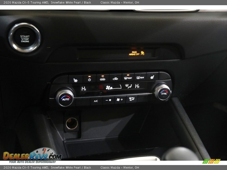 2020 Mazda CX-5 Touring AWD Snowflake White Pearl / Black Photo #13