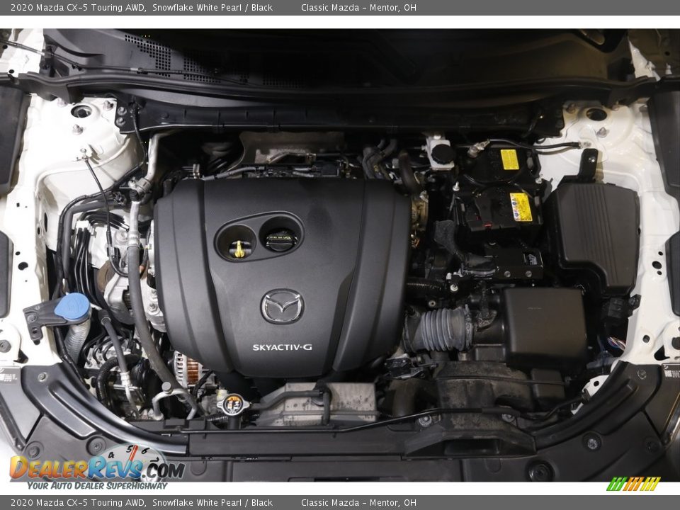 2020 Mazda CX-5 Touring AWD Snowflake White Pearl / Black Photo #19