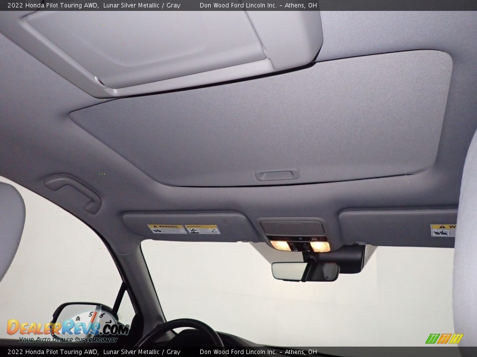 2022 Honda Pilot Touring AWD Lunar Silver Metallic / Gray Photo #3
