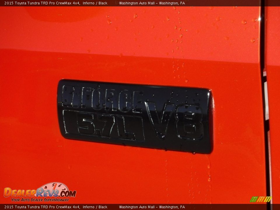 2015 Toyota Tundra TRD Pro CrewMax 4x4 Inferno / Black Photo #14
