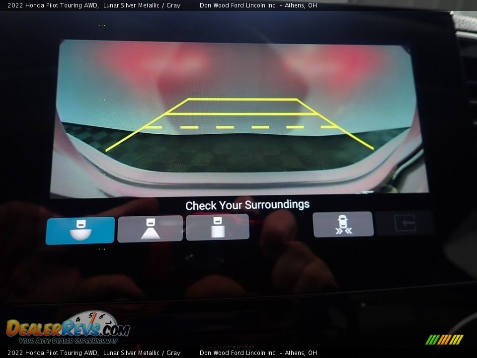 2022 Honda Pilot Touring AWD Lunar Silver Metallic / Gray Photo #5