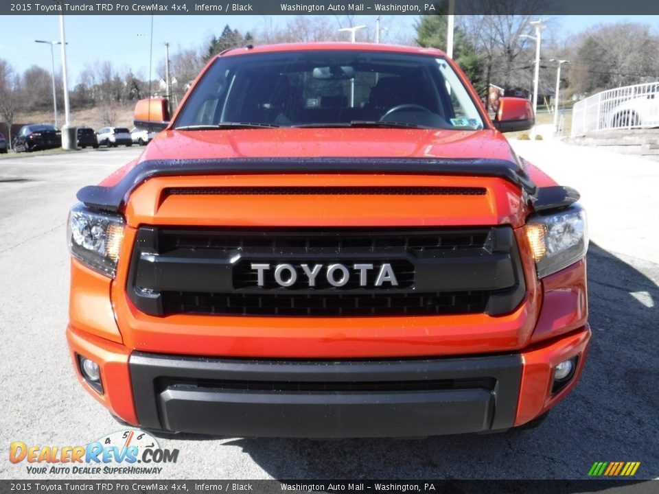 2015 Toyota Tundra TRD Pro CrewMax 4x4 Inferno / Black Photo #16