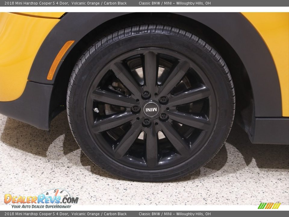 2018 Mini Hardtop Cooper S 4 Door Volcanic Orange / Carbon Black Photo #20