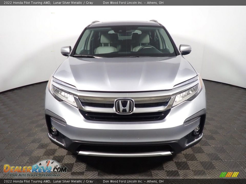 2022 Honda Pilot Touring AWD Lunar Silver Metallic / Gray Photo #8