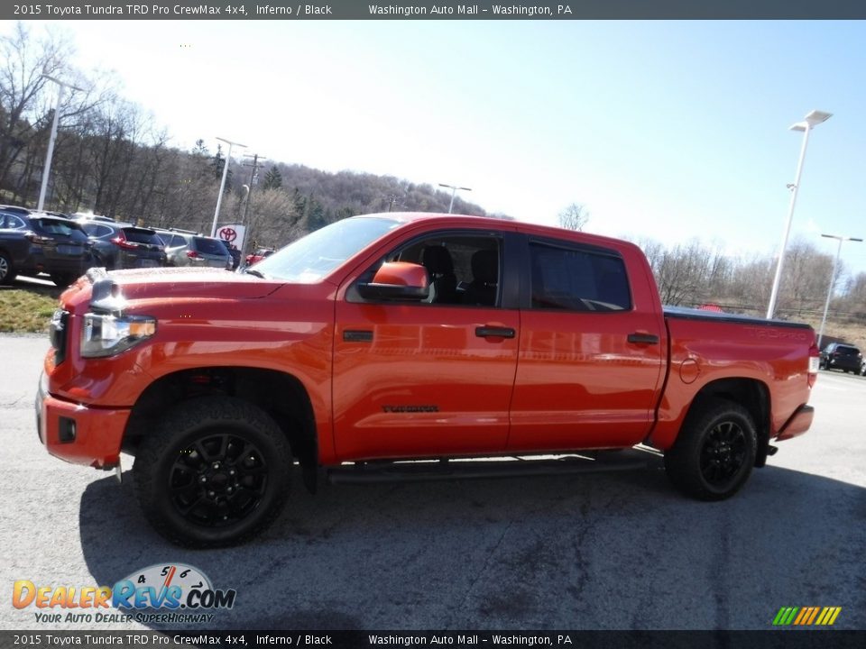 2015 Toyota Tundra TRD Pro CrewMax 4x4 Inferno / Black Photo #18