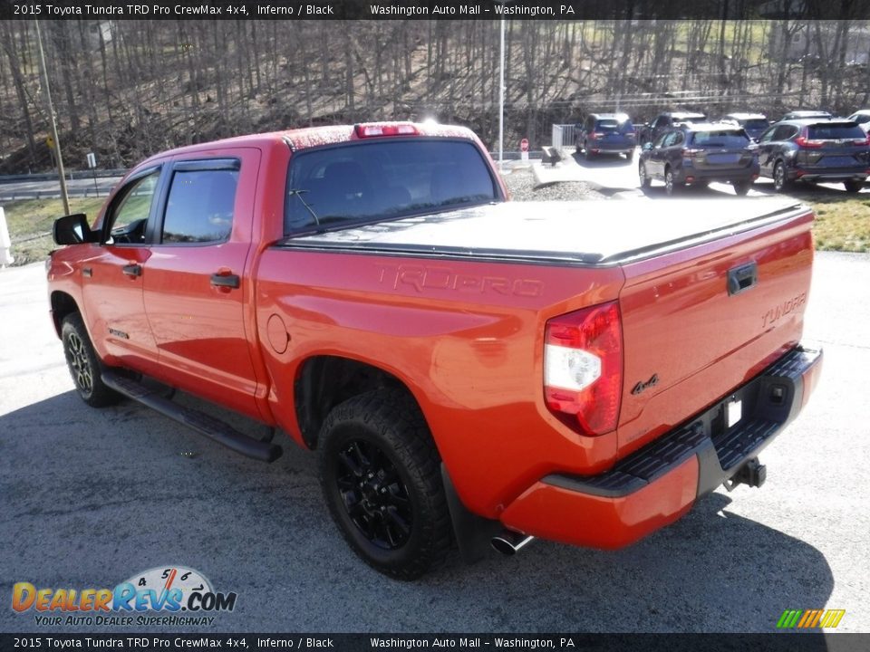 2015 Toyota Tundra TRD Pro CrewMax 4x4 Inferno / Black Photo #19