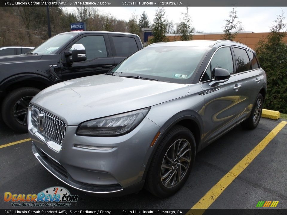 2021 Lincoln Corsair Standard AWD Silver Radiance / Ebony Photo #1