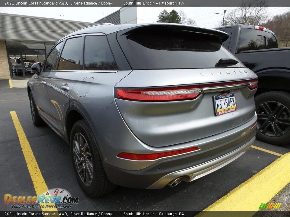 2021 Lincoln Corsair Standard AWD Silver Radiance / Ebony Photo #2