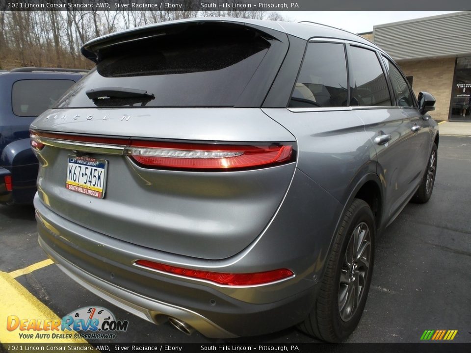 2021 Lincoln Corsair Standard AWD Silver Radiance / Ebony Photo #3