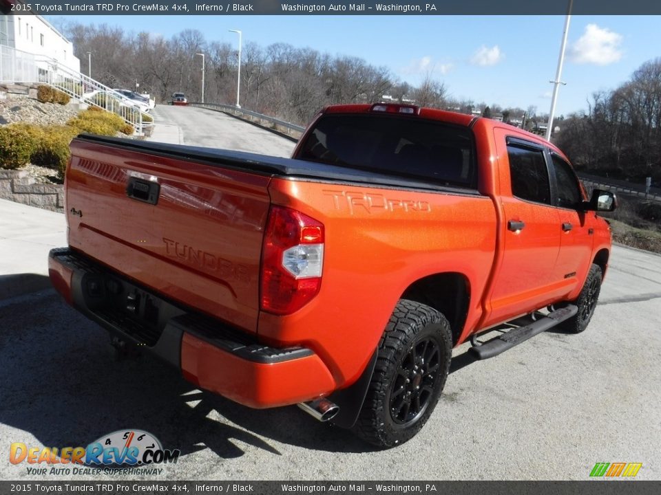 2015 Toyota Tundra TRD Pro CrewMax 4x4 Inferno / Black Photo #22