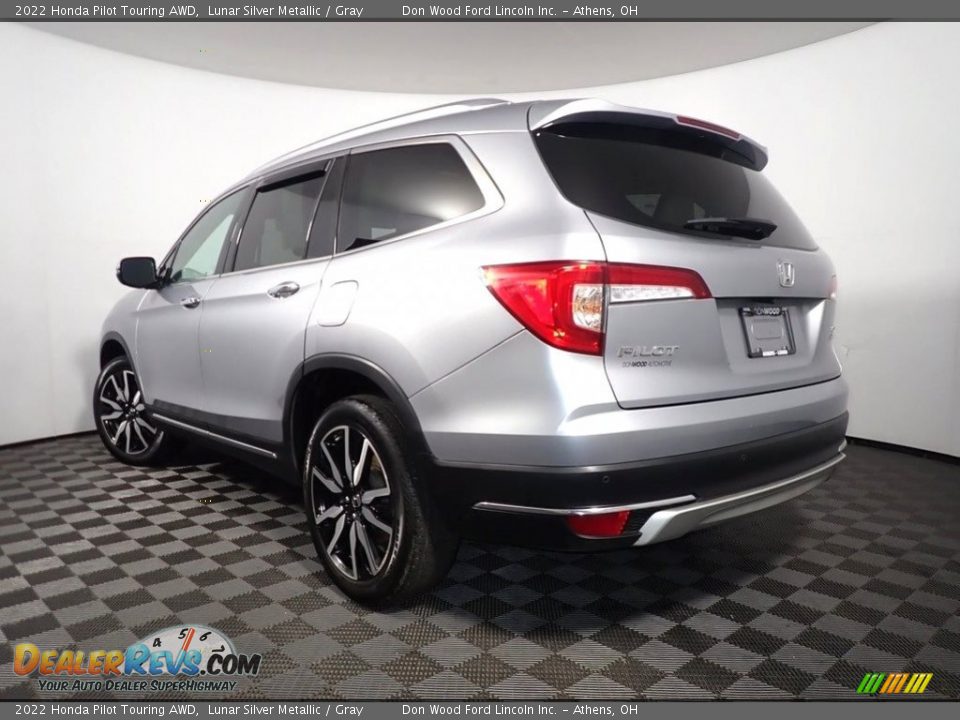 2022 Honda Pilot Touring AWD Lunar Silver Metallic / Gray Photo #14
