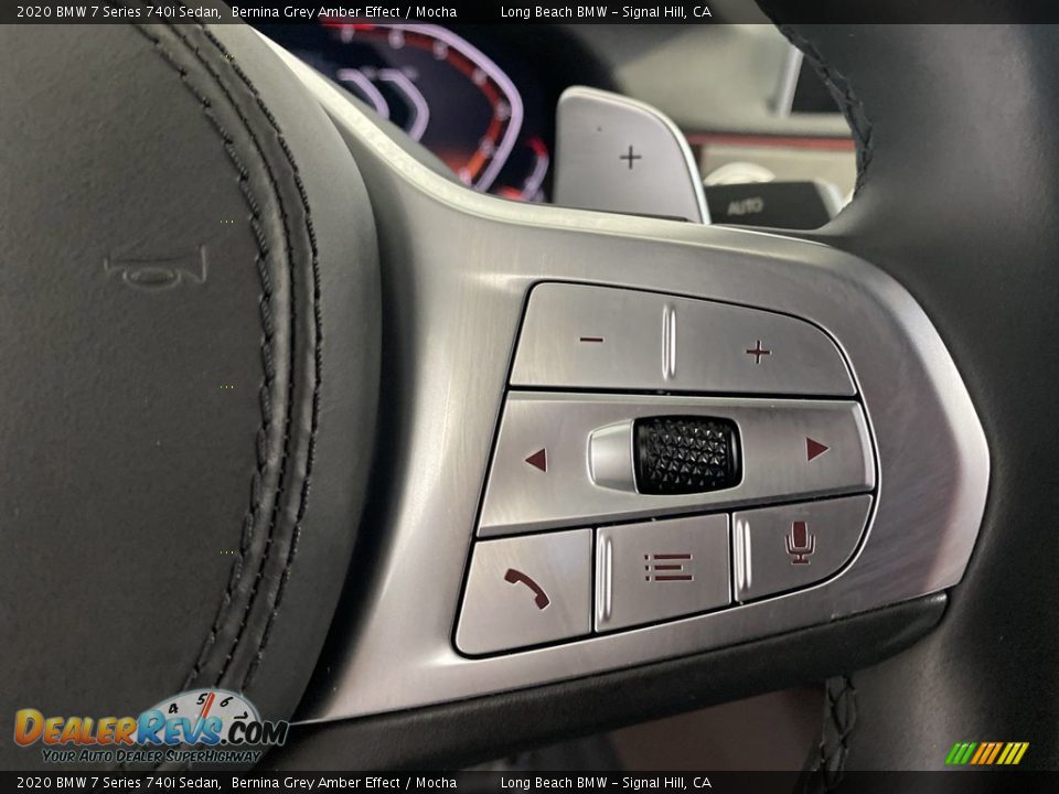 2020 BMW 7 Series 740i Sedan Steering Wheel Photo #19