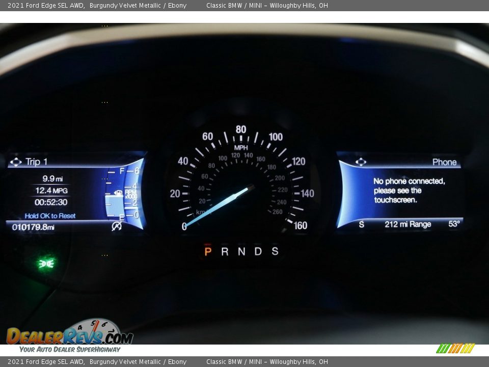 2021 Ford Edge SEL AWD Gauges Photo #9