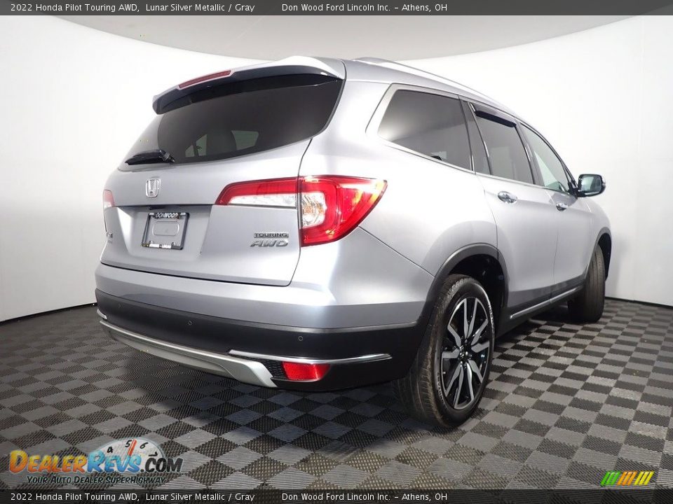 2022 Honda Pilot Touring AWD Lunar Silver Metallic / Gray Photo #20
