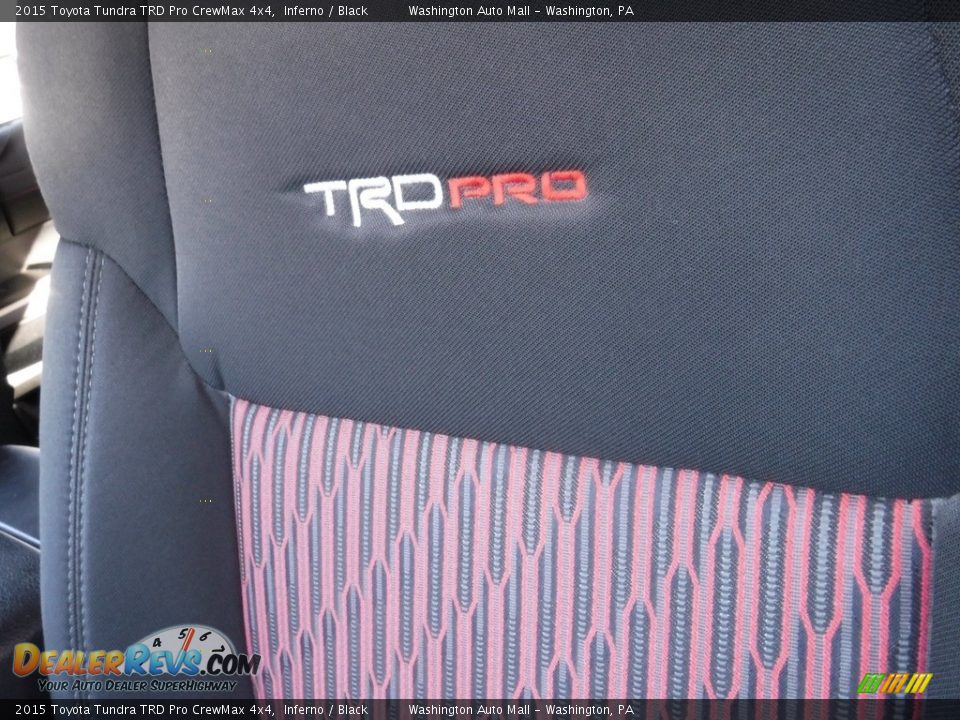 2015 Toyota Tundra TRD Pro CrewMax 4x4 Inferno / Black Photo #31