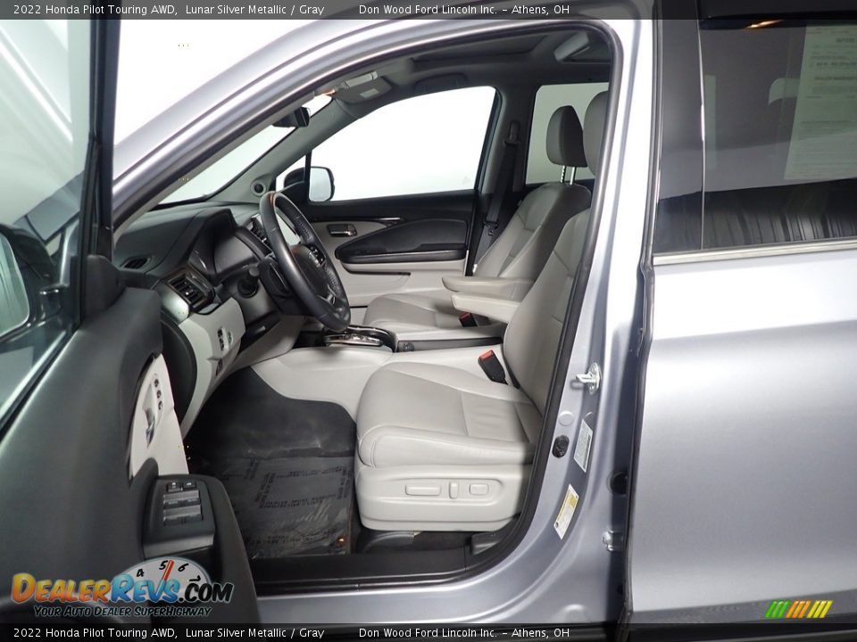 2022 Honda Pilot Touring AWD Lunar Silver Metallic / Gray Photo #24