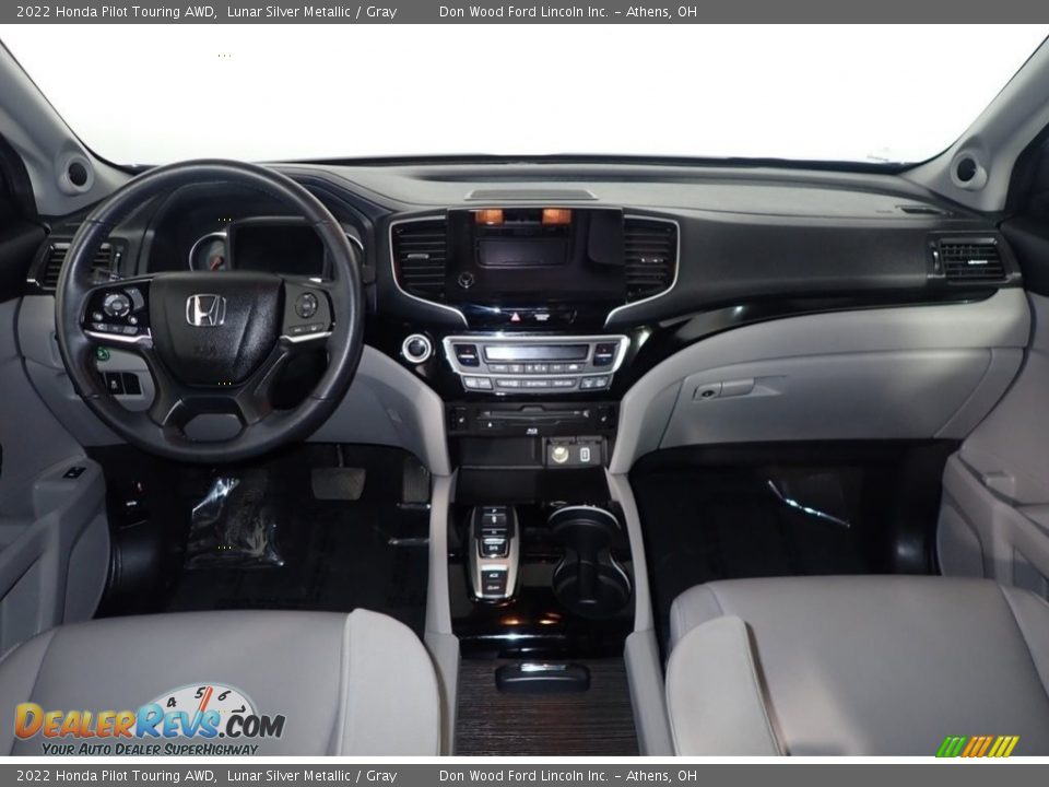 2022 Honda Pilot Touring AWD Lunar Silver Metallic / Gray Photo #26