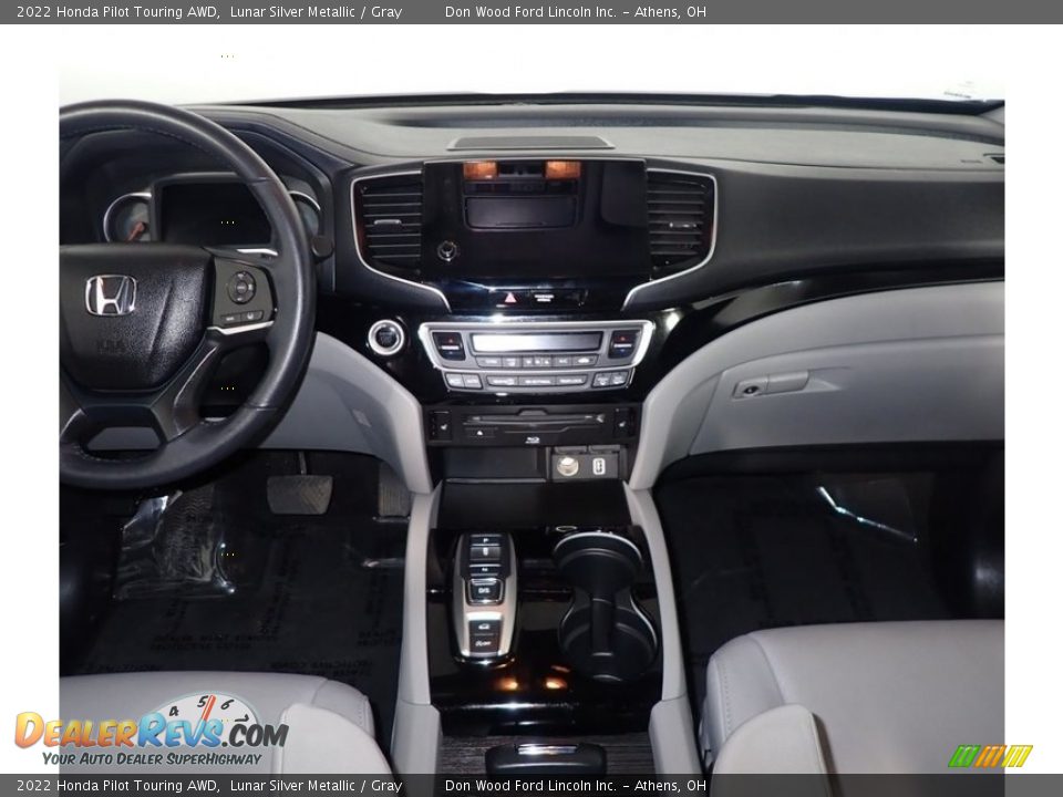 2022 Honda Pilot Touring AWD Lunar Silver Metallic / Gray Photo #27