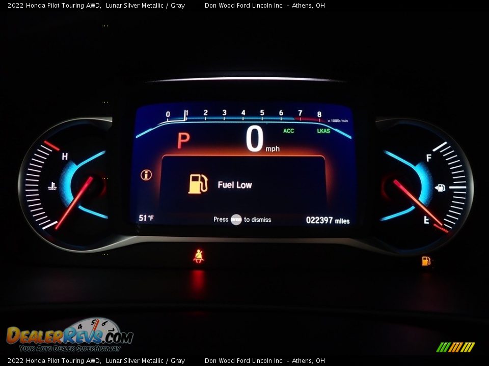 2022 Honda Pilot Touring AWD Lunar Silver Metallic / Gray Photo #30