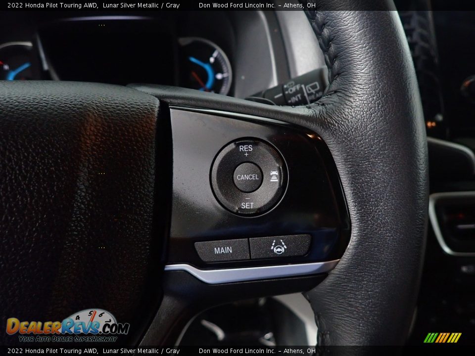 2022 Honda Pilot Touring AWD Lunar Silver Metallic / Gray Photo #32