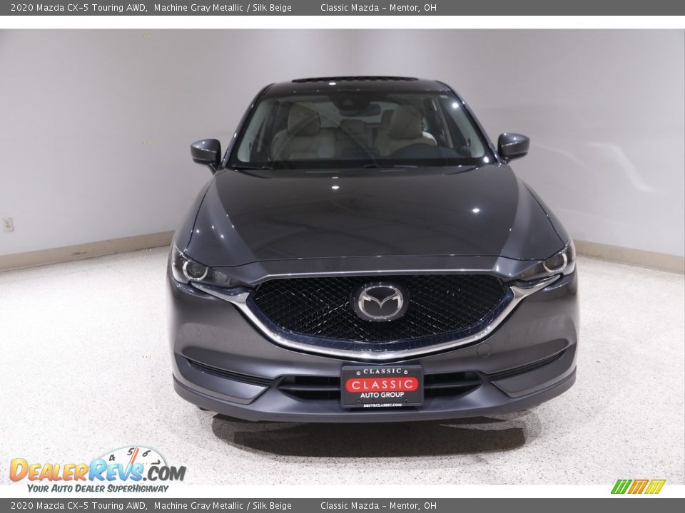 2020 Mazda CX-5 Touring AWD Machine Gray Metallic / Silk Beige Photo #2