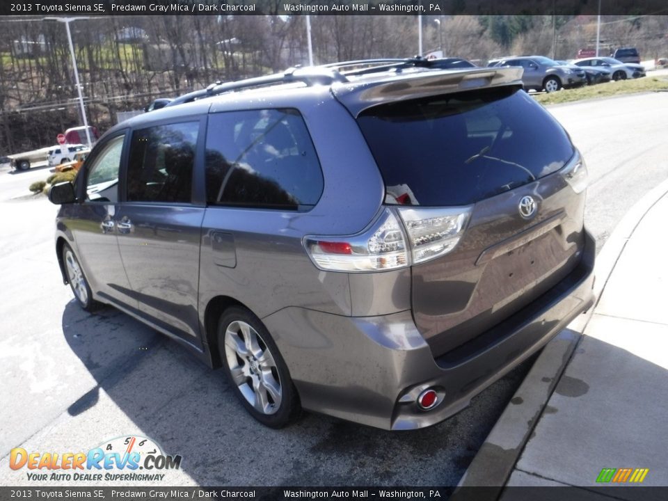 2013 Toyota Sienna SE Predawn Gray Mica / Dark Charcoal Photo #14