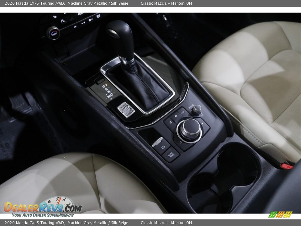 2020 Mazda CX-5 Touring AWD Machine Gray Metallic / Silk Beige Photo #14