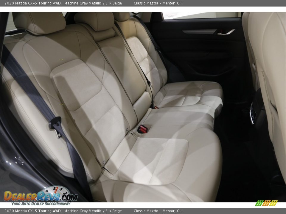 2020 Mazda CX-5 Touring AWD Machine Gray Metallic / Silk Beige Photo #16