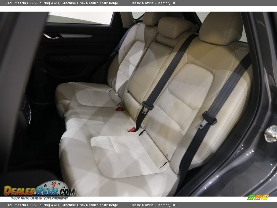 2020 Mazda CX-5 Touring AWD Machine Gray Metallic / Silk Beige Photo #17