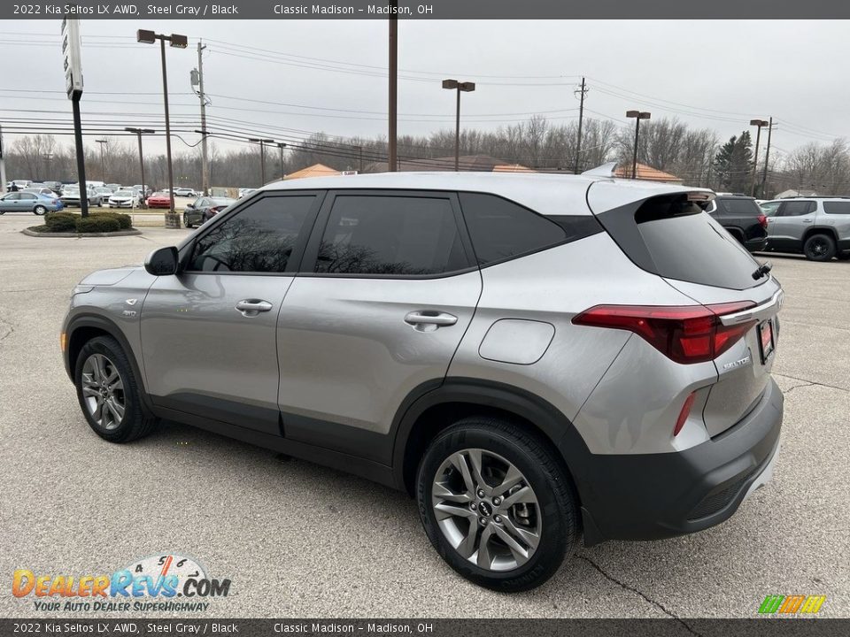 2022 Kia Seltos LX AWD Steel Gray / Black Photo #2