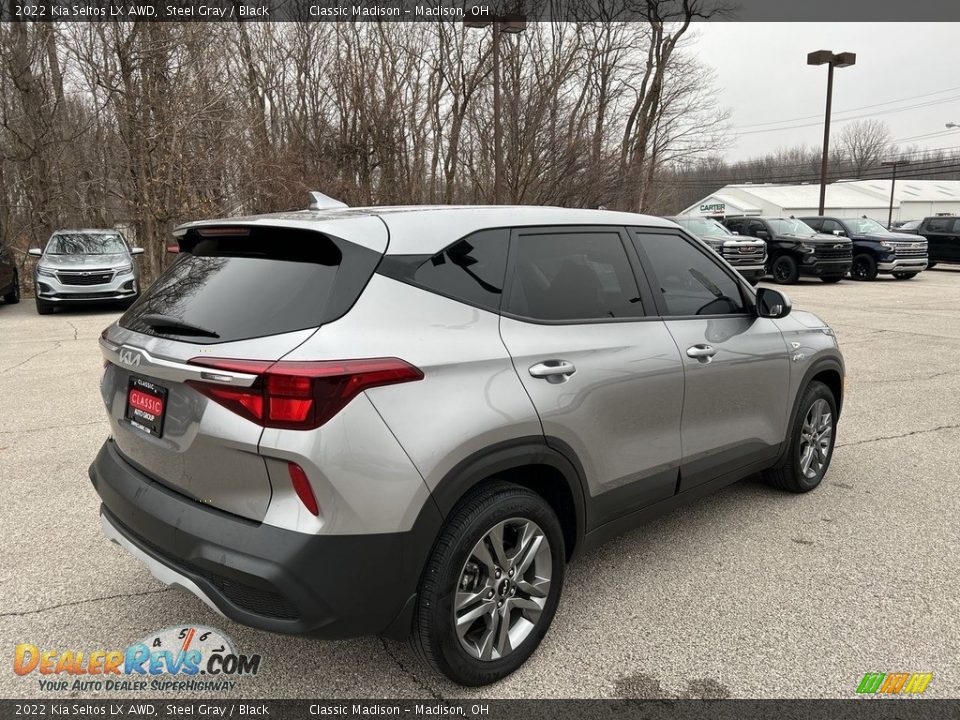2022 Kia Seltos LX AWD Steel Gray / Black Photo #3