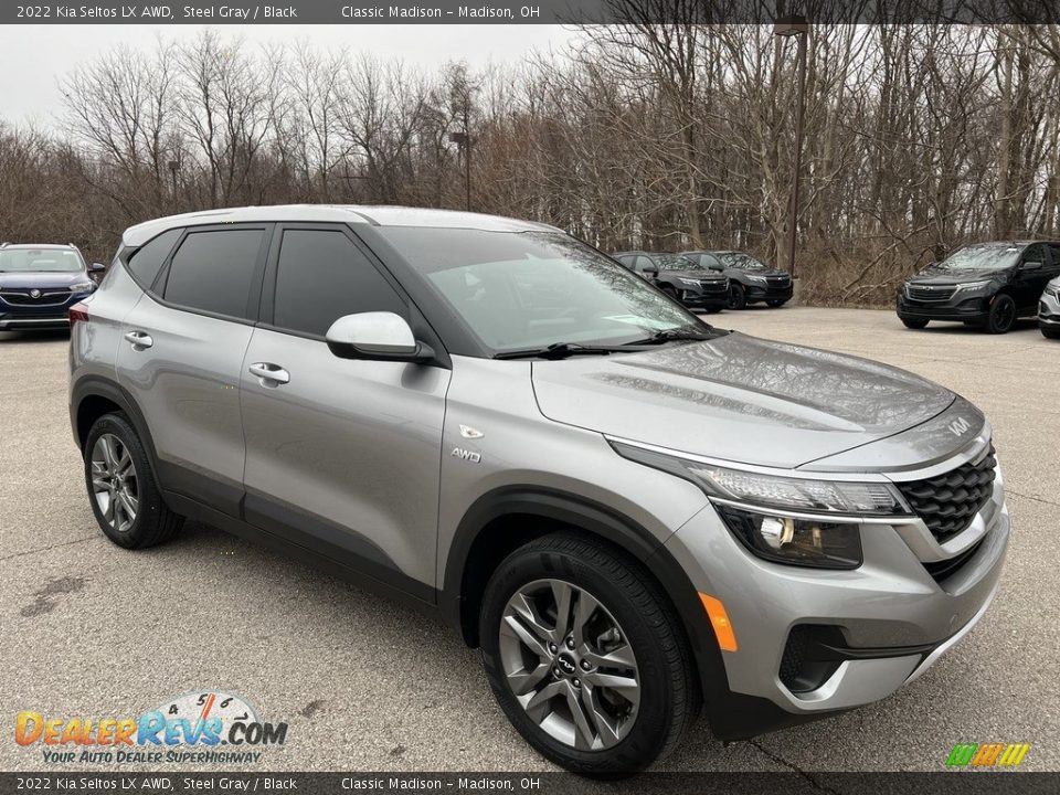 2022 Kia Seltos LX AWD Steel Gray / Black Photo #4