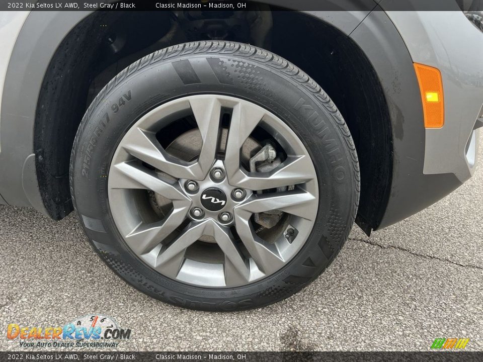 2022 Kia Seltos LX AWD Steel Gray / Black Photo #5