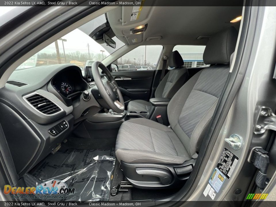 2022 Kia Seltos LX AWD Steel Gray / Black Photo #6