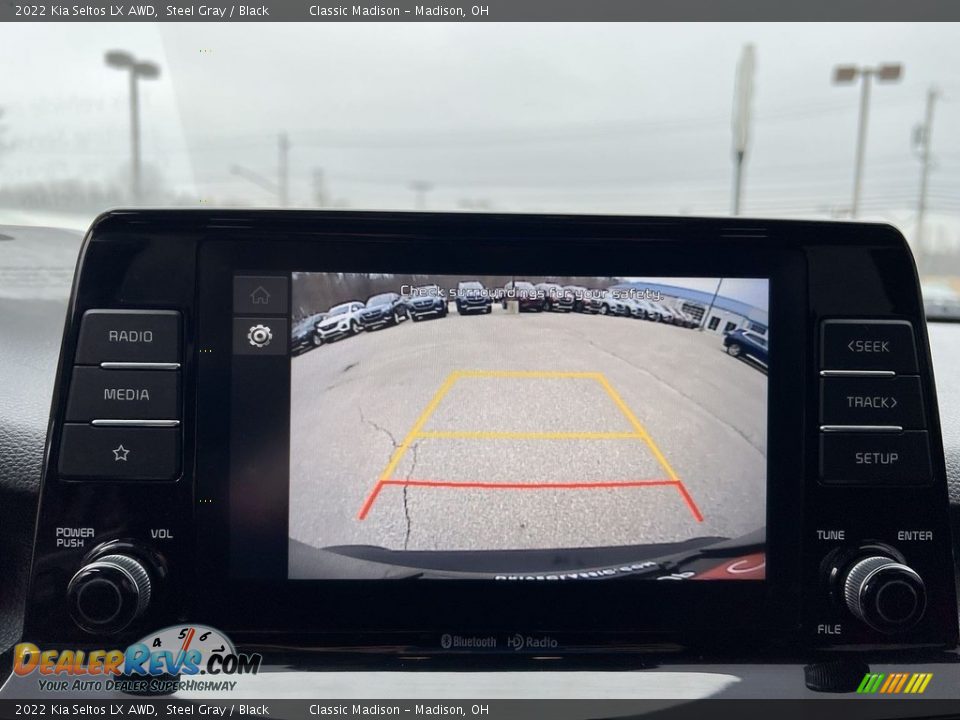 2022 Kia Seltos LX AWD Steel Gray / Black Photo #12