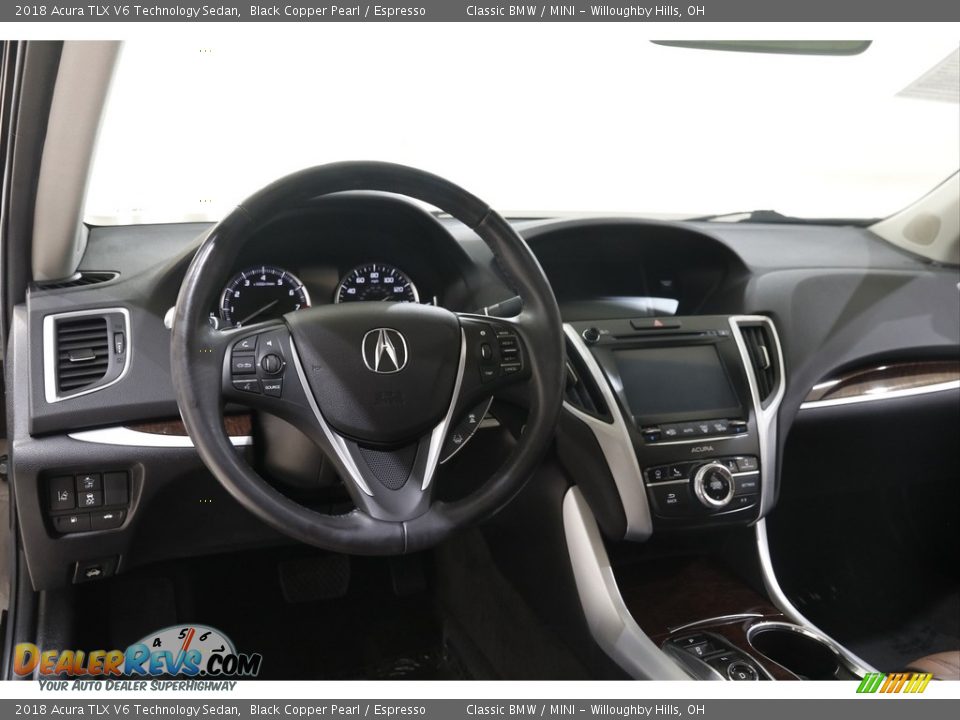 Dashboard of 2018 Acura TLX V6 Technology Sedan Photo #6