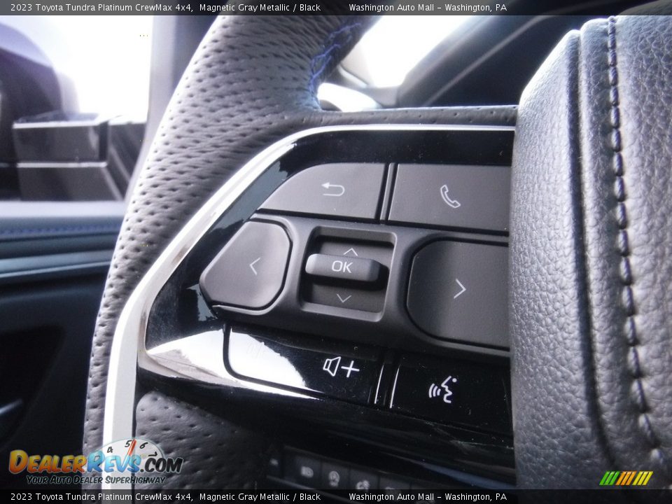 2023 Toyota Tundra Platinum CrewMax 4x4 Magnetic Gray Metallic / Black Photo #11